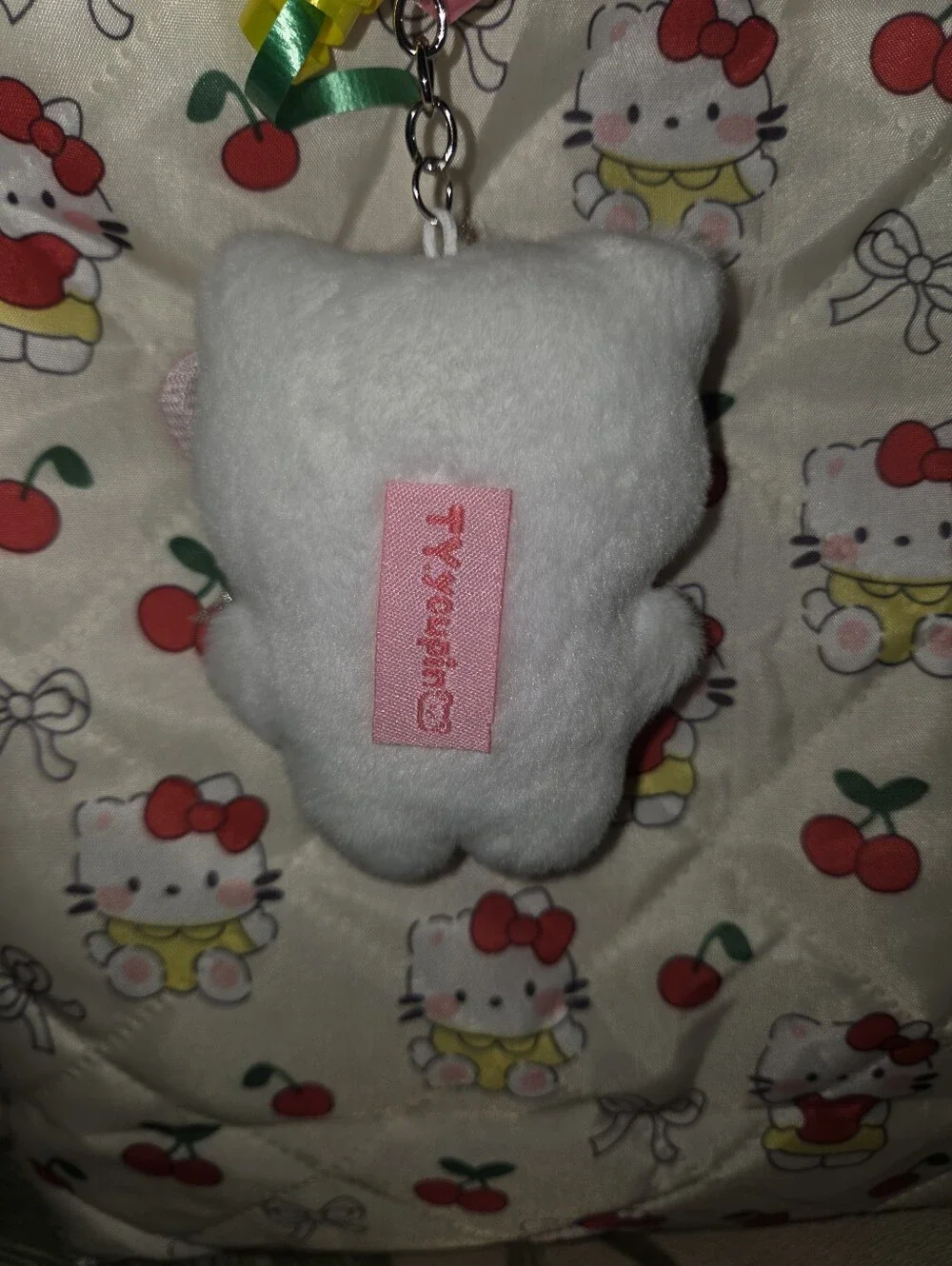 Hello Kitty Bag W Plush Bag Charm And Etc.